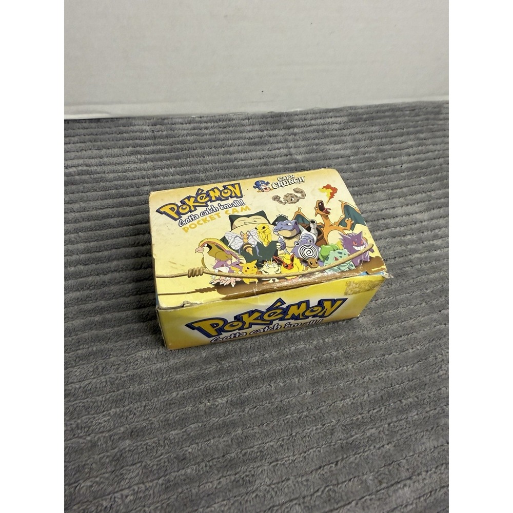 Vintage 1999 Cap' N Crunch Pokemon Camera Collectible Film Camera